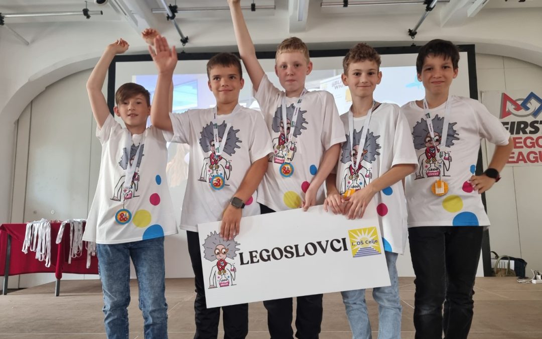 LEGOslovci na državnem festivalu FLL 2024